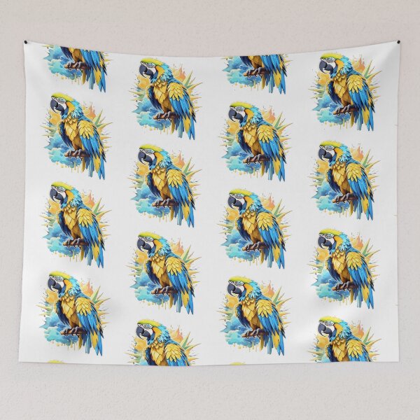 Item preview, Blue and Yellow Macaw designed and sold by Gabriel0x.