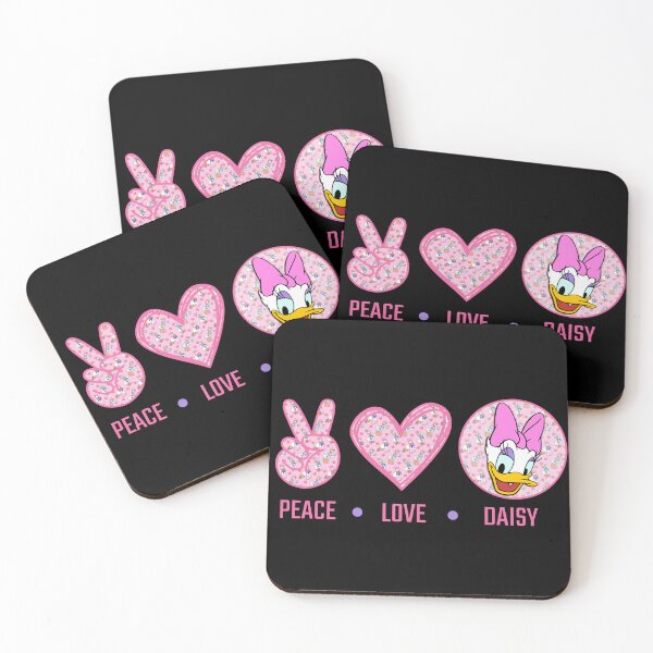 Item preview, Impresionante diseño de Daisy Duck con la paz y el amor designed and sold by vhtrocate.