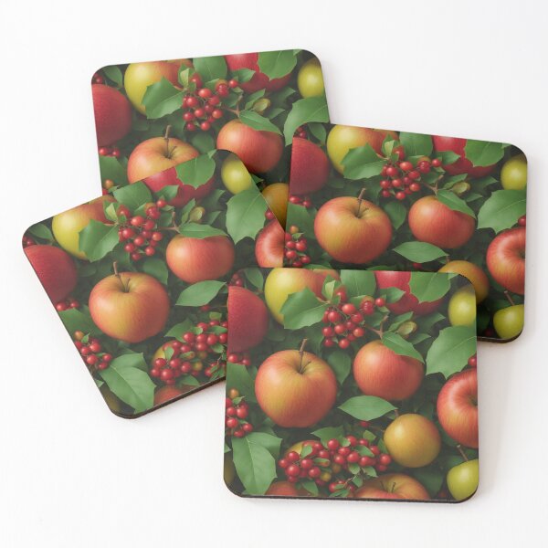 Item preview, A Festive Feast for the Eyes: A Seamless Celebration of Christmas Fruits designed and sold by Best-Art-32.