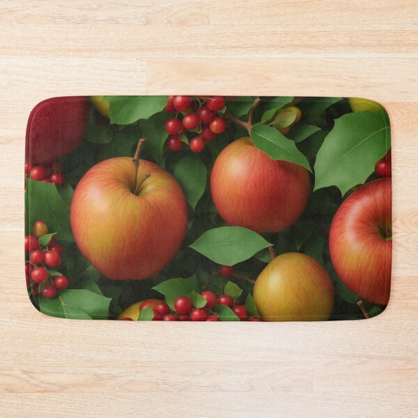 Item preview, A Festive Feast for the Eyes: A Seamless Celebration of Christmas Fruits designed and sold by Best-Art-32.