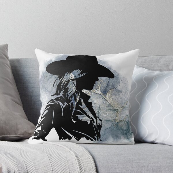 Item preview, Cowgirl with Gray and Gold designed and sold by jmggraphics.