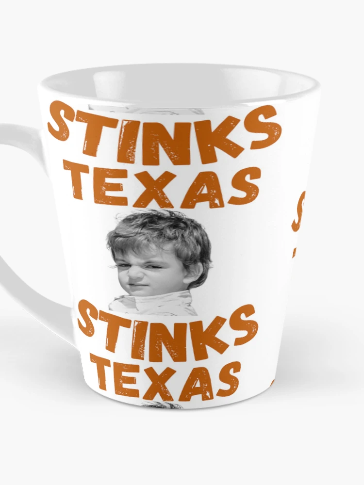 Thumbnail 3 of 4, Coffee Mug, Texas Stinks, Rivalry designed and sold by RiffRaffGraffix.