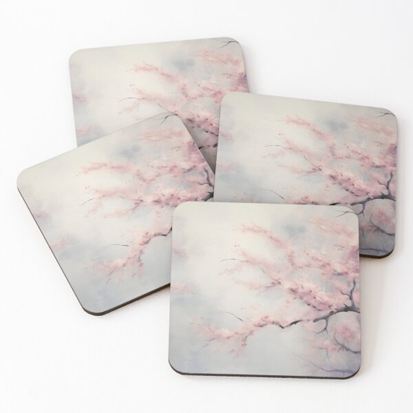 Item preview, Soft Impressions of a Misty Chinese Plum Treescape designed and sold by HAL2501.