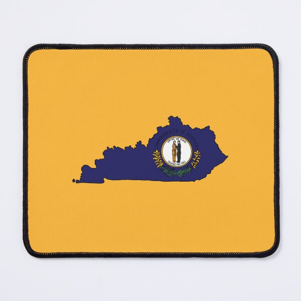 Item preview, Kentucky state shape flag designed and sold by Rachael Taylor.