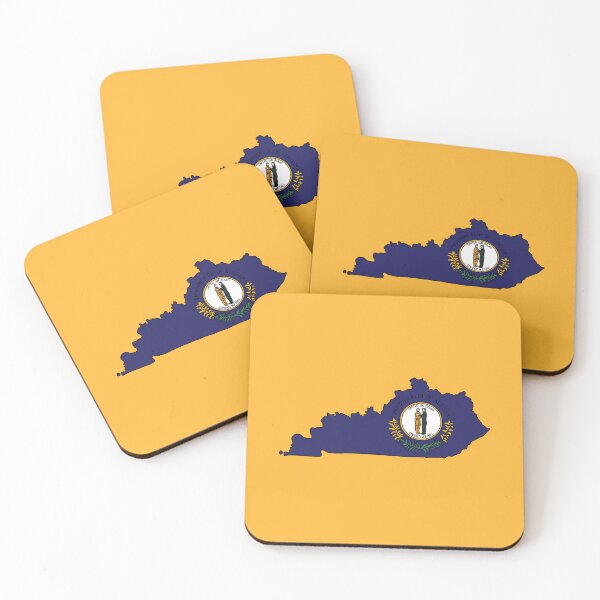 Item preview, Kentucky state shape flag designed and sold by Rachael Taylor.