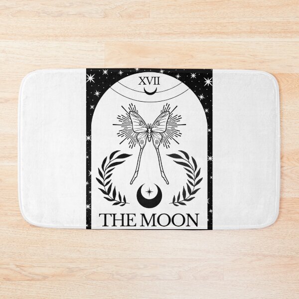 Item preview, The Moon Luna Moth Tarot Card designed and sold by FANG BANG.