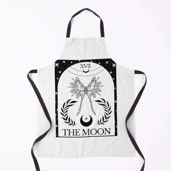 Item preview, The Moon Luna Moth Tarot Card designed and sold by FANG BANG.