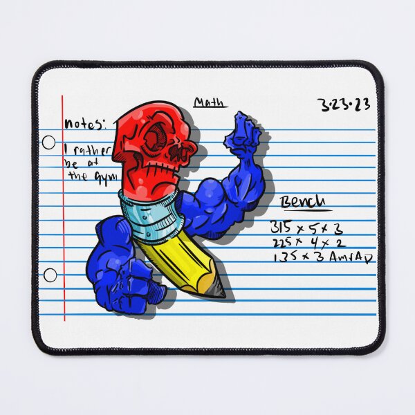Item preview, Gym bench workout pencil designed and sold by Simon&Valarie Ramirez.