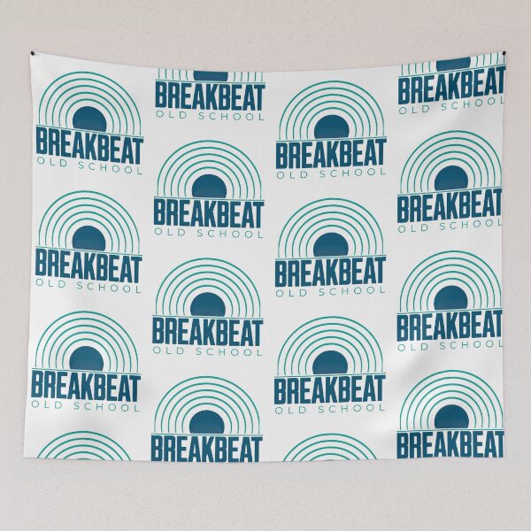Item preview, BREAKBEAT  - Old School Records (Blue)  designed and sold by Discothreadz.