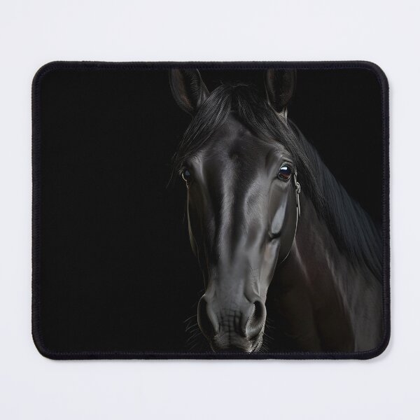 Item preview, Cinematic photography of a Black Stallion designed and sold by dcrc.