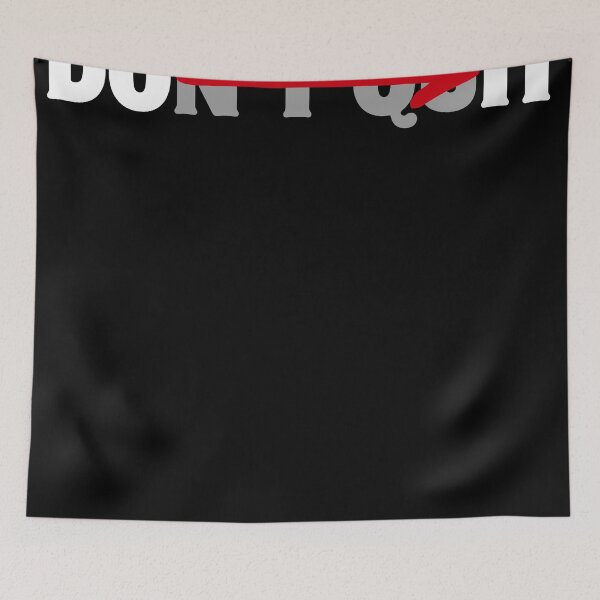 Item preview, Do it - don’t quit - light colored text, suitable for dark colored garments. designed and sold by RunningOnFumes.