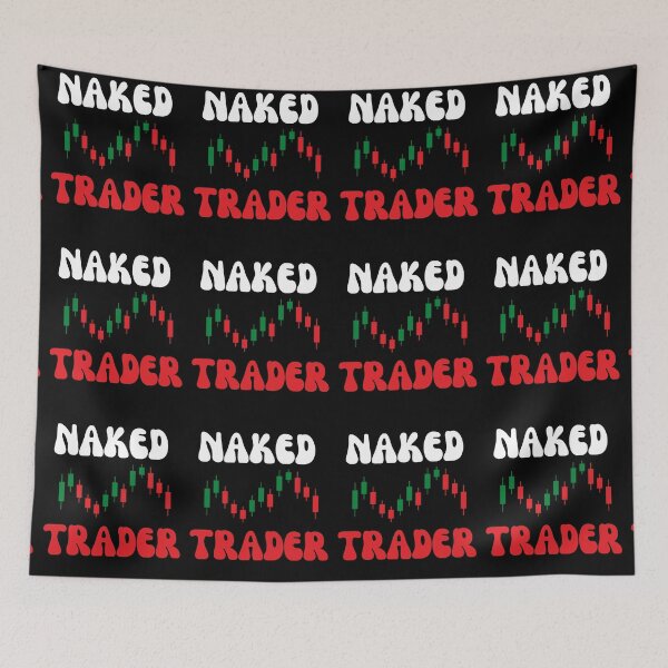Item preview, Naked Trader-Black Background  designed and sold by Trendi61.