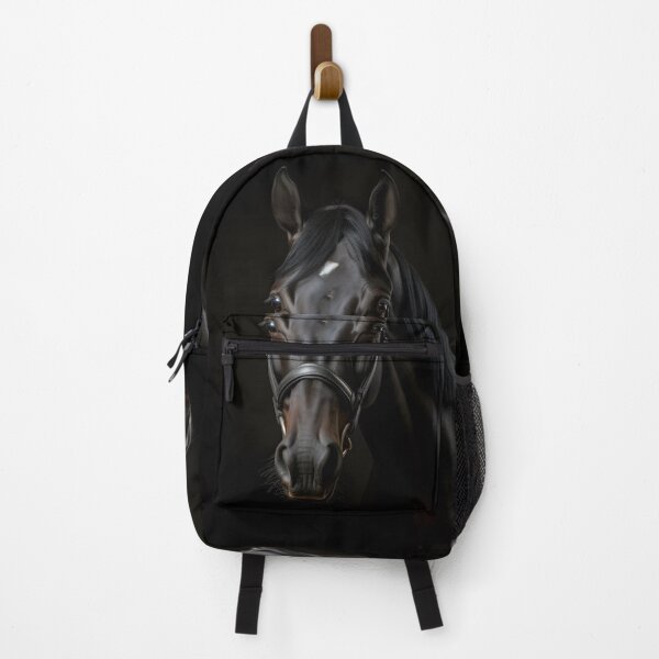 Item preview, cinematic photography of a black stallion designed and sold by dcrc.