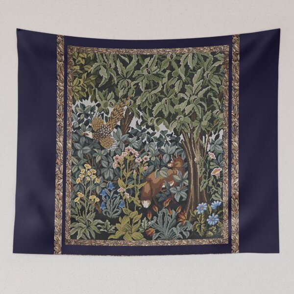 Item preview, The Fox No.2 - Arts & Crafts inspired design designed and sold by Violet Grant.