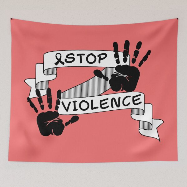 Item preview, Stop Violence designed and sold by OmikronStore.