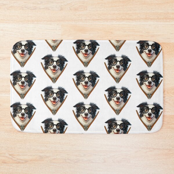Item preview, Border Collie Peeking Out Of A Zipper designed and sold by TheAnimalZ00.