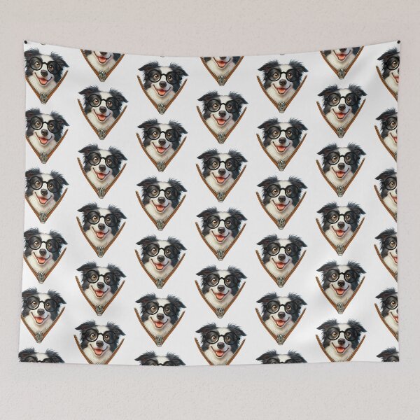 Item preview, Border Collie Peeking Out Of A Zipper designed and sold by TheAnimalZ00.