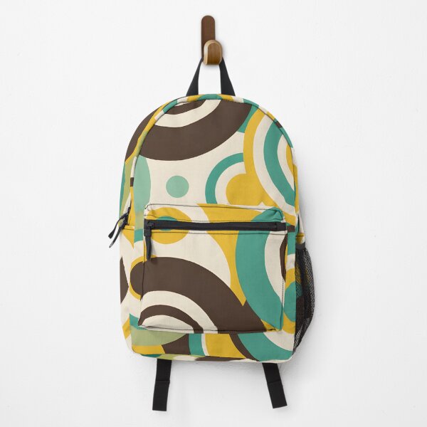 Item preview, Mid Century Modern Geometric Circles Mint  Lemon designed and sold by Prints and Lifestyle.
