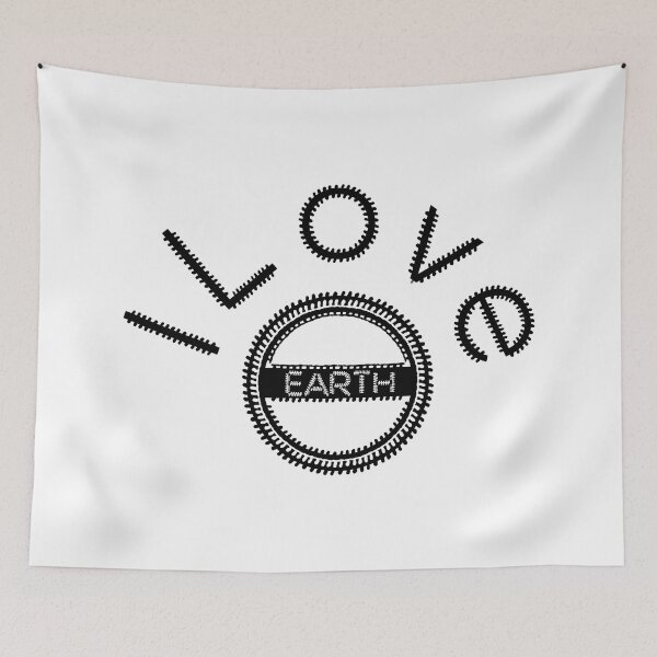 Item preview, I Love Earth T-Shirt designed and sold by saadkh.