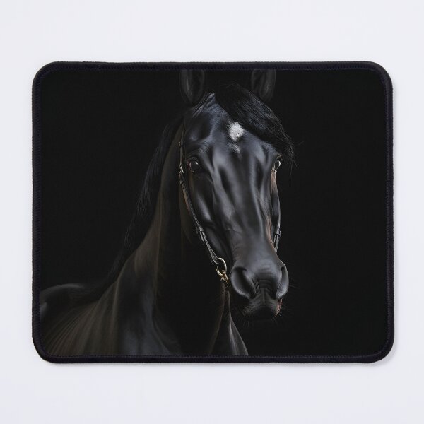 Item preview, Cinematic photography of a Black Stallion designed and sold by dcrc.