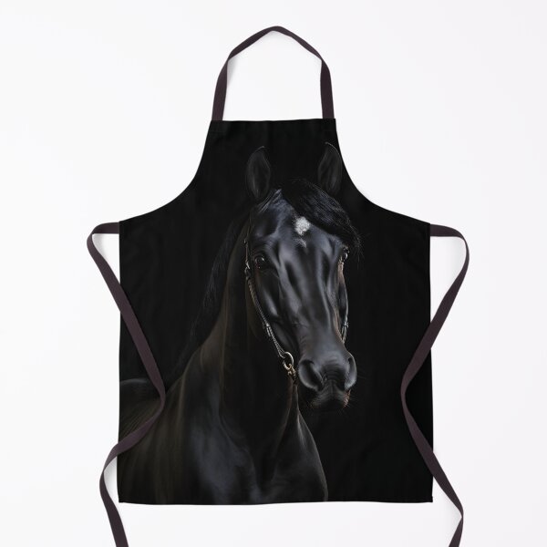 Item preview, Cinematic photography of a Black Stallion designed and sold by dcrc.