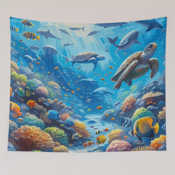 Item preview, Aquatic Serenity Puzzle Adventure designed and sold by EnigmaGallery.