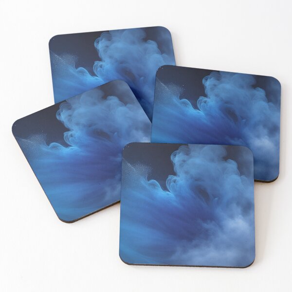 Item preview, "Enchanting Azure Whirlwind: A Symphony of Beautiful Blue Smoke" designed and sold by JAMESAMORN.