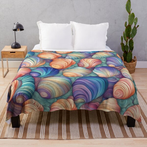 Item preview, Abstract Sea Shell Pattern designed and sold by calibrit.