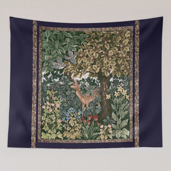 Item preview, The Deer No.2 - Arts & Crafts inspired design designed and sold by Violet Grant.