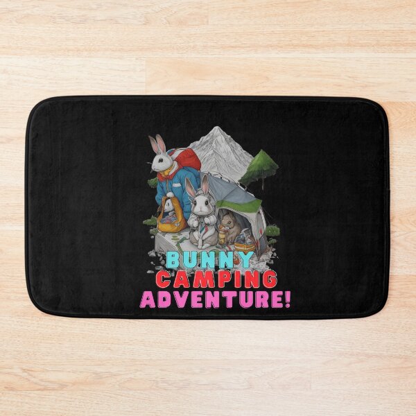 Item preview, Funny Camping Gift for Kids,  Bunny Everest Clothing and Decoration, Watercolour Design designed and sold by Sitred123.