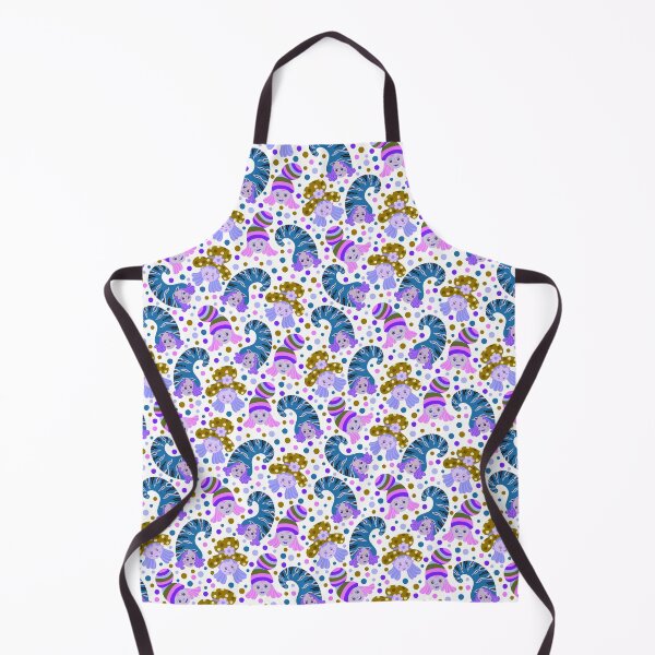 Item preview, Giggling girls, snowflakes dance, cuteness in winter purple and blue palate designed and sold by Kaushlydraw.