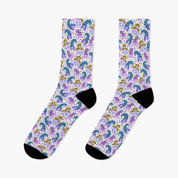 Item preview, Giggling girls, snowflakes dance, cuteness in winter purple and blue palate designed and sold by Kaushlydraw.