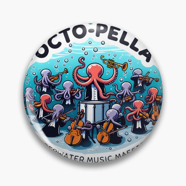 Item preview, Octo-Pella: Underwater Music Maestros designed and sold by Upetees.
