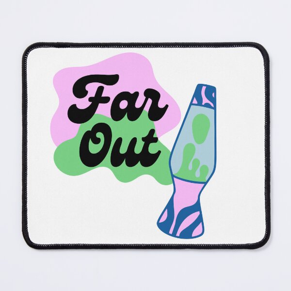 Item preview, Far Out Lava Lamp Retro Design designed and sold by CarlisaDesigns.