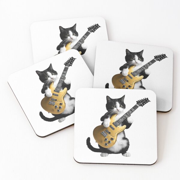 Item preview, Musician Animals Orchestra Cat Guitarist designed and sold by joyfulcow.