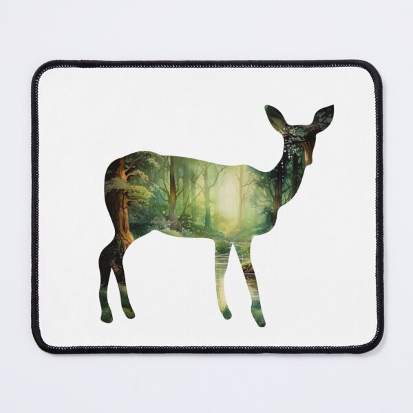 Item preview, Deer Forest Landscape Silhouette designed and sold by TheAnimalZ00.
