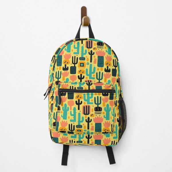 Item preview, cactus on yellow pattern designed and sold by darkartsflowers.