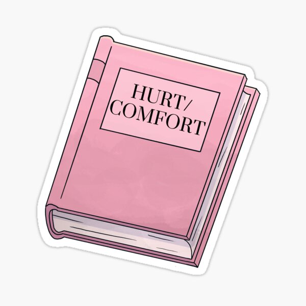 Item preview, Hurt/Comfort Pink Book Fan-fiction Trope  designed and sold by NimuehArt.