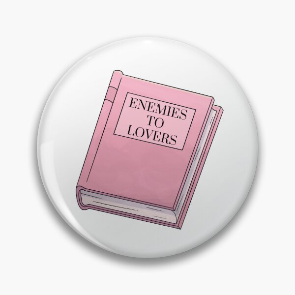 Item preview, Enemies to Lovers Pink Book Romance Trope  designed and sold by NimuehArt.