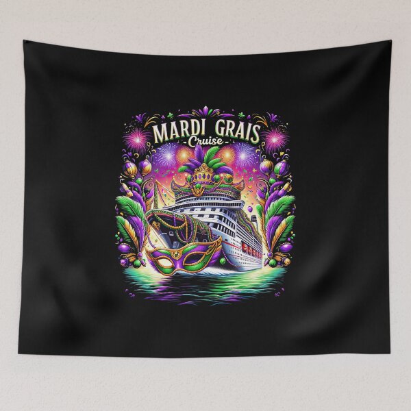 Item preview, Mardi Gras Cruise Squad T-Shirt designed and sold by MAPDDesigns.