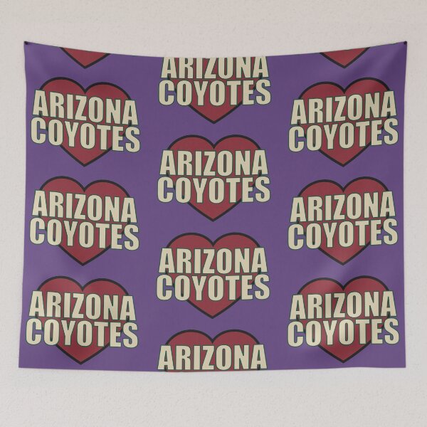 Item preview, Arizona Coyotes Heart designed and sold by Chesley Design.
