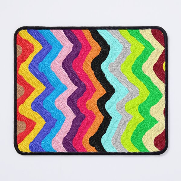 Item preview, zigzags, wave, vintage wave patterns, oil painting designed and sold by zzzozzo.