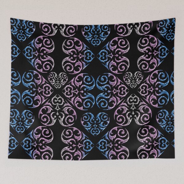 Item preview, Heart-Full Demask True Heart Transgender Pride Colors designed and sold by TheirChoice.