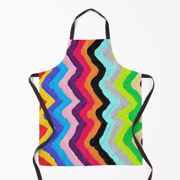 Item preview, zigzags, wave, vintage wave patterns, oil painting designed and sold by zzzozzo.