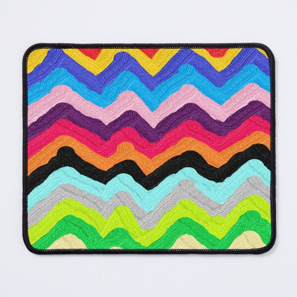 Item preview, mountains, zigzags, wave, vintage wave patterns, oil painting designed and sold by zzzozzo.