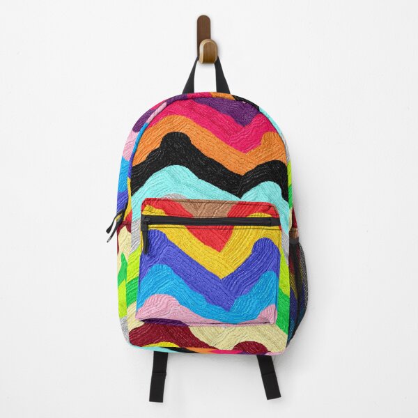Item preview, mountains, zigzags, wave, vintage wave patterns, oil painting designed and sold by zzzozzo.