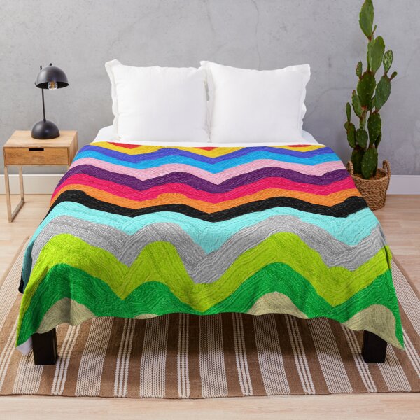 Item preview, mountains, zigzags, wave, vintage wave patterns, oil painting designed and sold by zzzozzo.