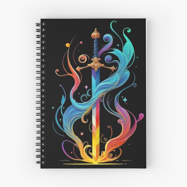 Item preview, Ethereal Flameblade - Intricate Fantasy Sword Art designed and sold by DragonRealms.