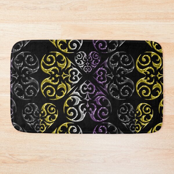 Item preview, Heart-Full Demask True Heart Non Binary Pride Colors designed and sold by TheirChoice.