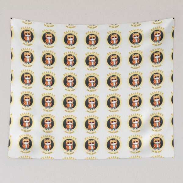 Item preview, Funny Solar Eclipse Cat 2024 , Astronomy Gift ideas designed and sold by Anu  Ram.